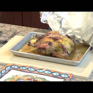 Amy Riolo Recipe: Israeli Orange and Honey-Glazed Chicken with Almonds