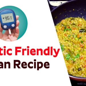 Diabetic Friendly Indian Recipe - Kodo Millet Tomato Bath For Diabetes | Healthy Home Style Cooking
