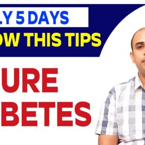 Just Follow These Tips To Cure Diabetes - Dr. Krishna Reddy Thaduri | Free Diabetes