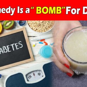 This Remedy Is Bomb For Diabetes | Best Diabetic Drink | Best Health Tips | Free Diabetes