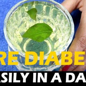 Control Diabetes Easily  In A Day | Best Drink | Free Diabetes