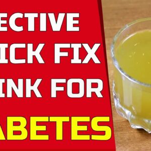 1 Glass Of This Juice Will Lower Blood Sugar & A1C So Much!! | Free Diabetes