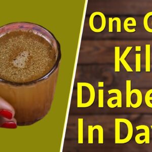 1 Spoon Drink can Control Diabetes Permanently | Free Diabetes