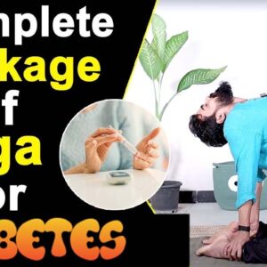 Yoga for Diabetes: 5 Simple Poses That Bring Blood Sugar Levels Down | #diabetes | Free Diabetes