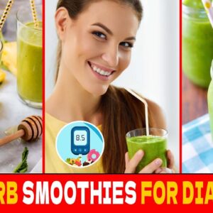 5 LOW SUGAR SMOOTHIES FOR DIABETES | Low Carb Smoothies | #curediabetes | @FreeDiabetes