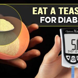 Eat a teaspoon of powder for diabetes | Control Blood Sugar and Diabetes | Free Diabetes