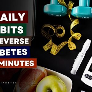 5 Daily Habits That Can Reverse Diabetes in Only 10 Minutes