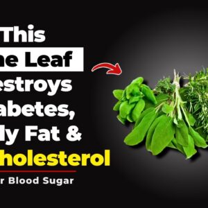 This One Leaf Destroys Diabetes, Belly Fat and Bad Cholesterol (Backed by Science!)