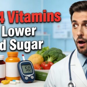 Top 4 Essential Vitamins Every Diabetic Should Know About (Lower Blood Sugar)