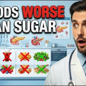 4 Foods WORSE Than Sugar (Spike Blood Sugar Instantly)