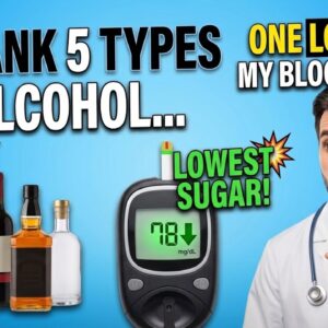 I Drank 5 Types of Alcohol… One Lowered My Blood Sugar