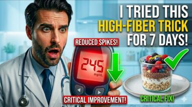 I Tried This High-Fiber Trick for 7 Days and Dramatically Improved My Diabetes