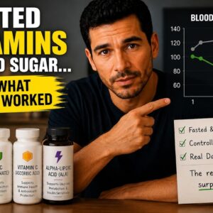 I Tested 5 Vitamins for Blood Sugar… Here's What Actually Worked