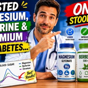 I Tested Magnesium, Berberine & Chromium for Diabetes… One Stood Out