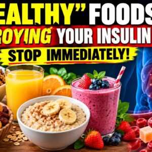 5 "Healthy" Foods DESTROYING Your Insulin Levels. Stop Immediately!