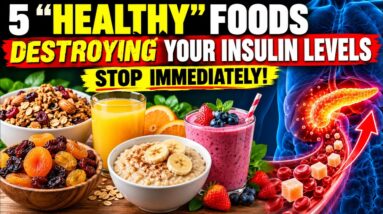 5 "Healthy" Foods DESTROYING Your Insulin Levels. Stop Immediately!